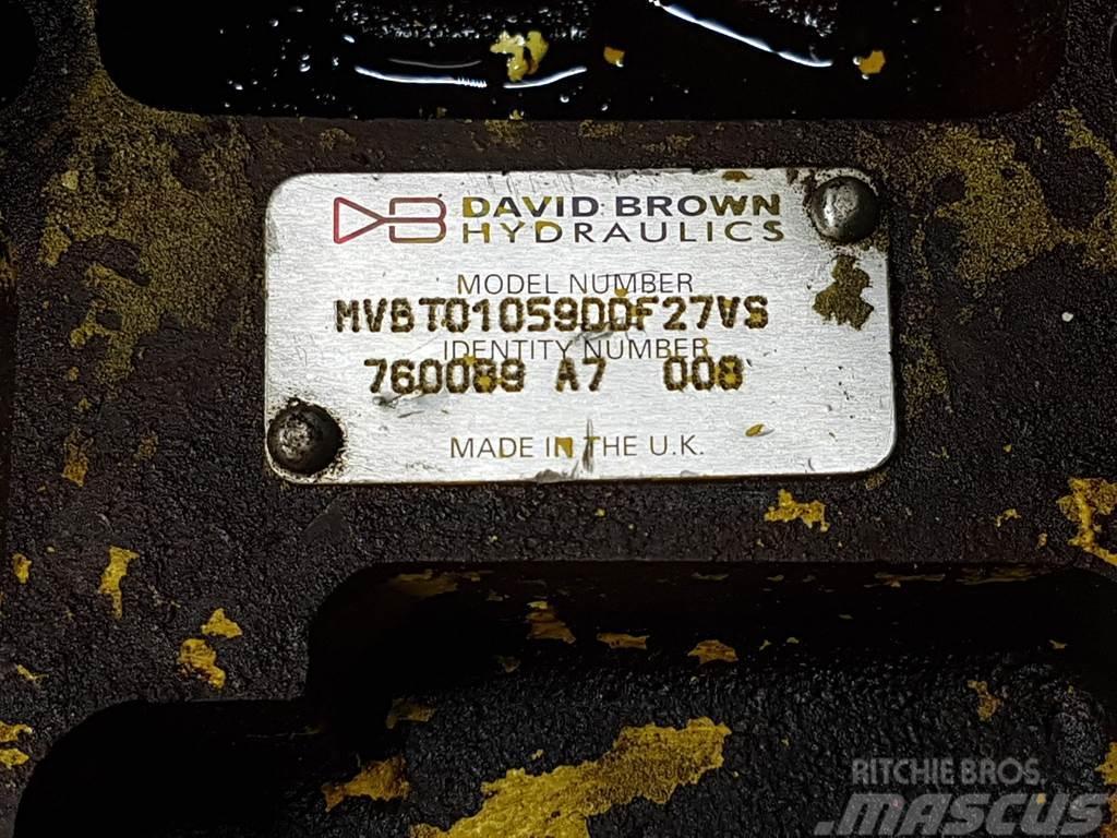 David Brown MVBT01059 - Komatsu WA270-3 - Valve Hydraulikk