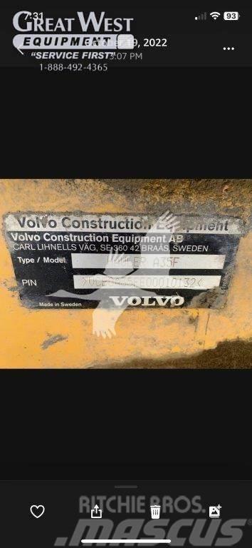 Volvo A35F Rammestyrte Dumpere