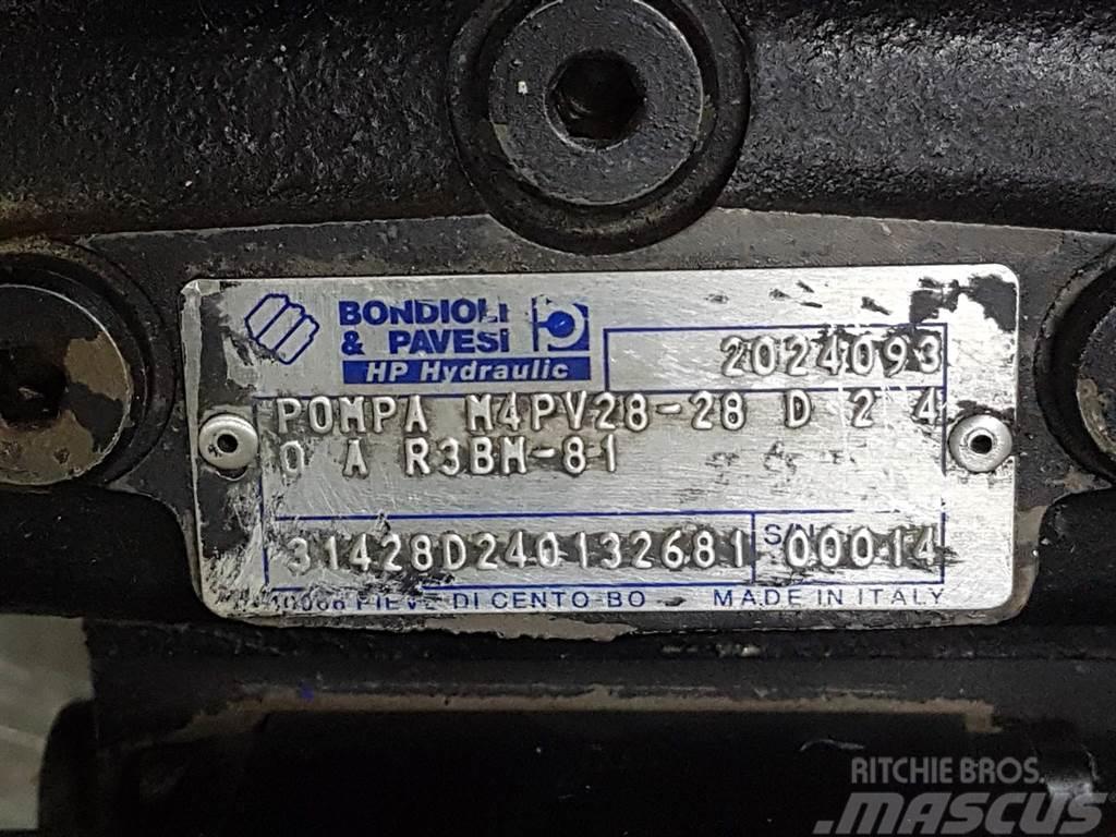 GiANT - Bondioli & Pavesi M4PV28-28-Drive pump repair Hydraulikk