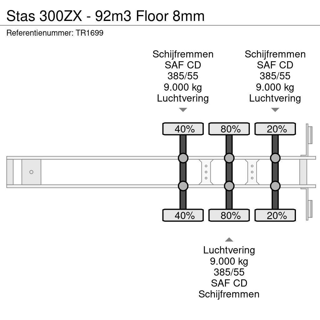 Stas 300ZX - 92m3 Floor 8mm Walking floor - semi