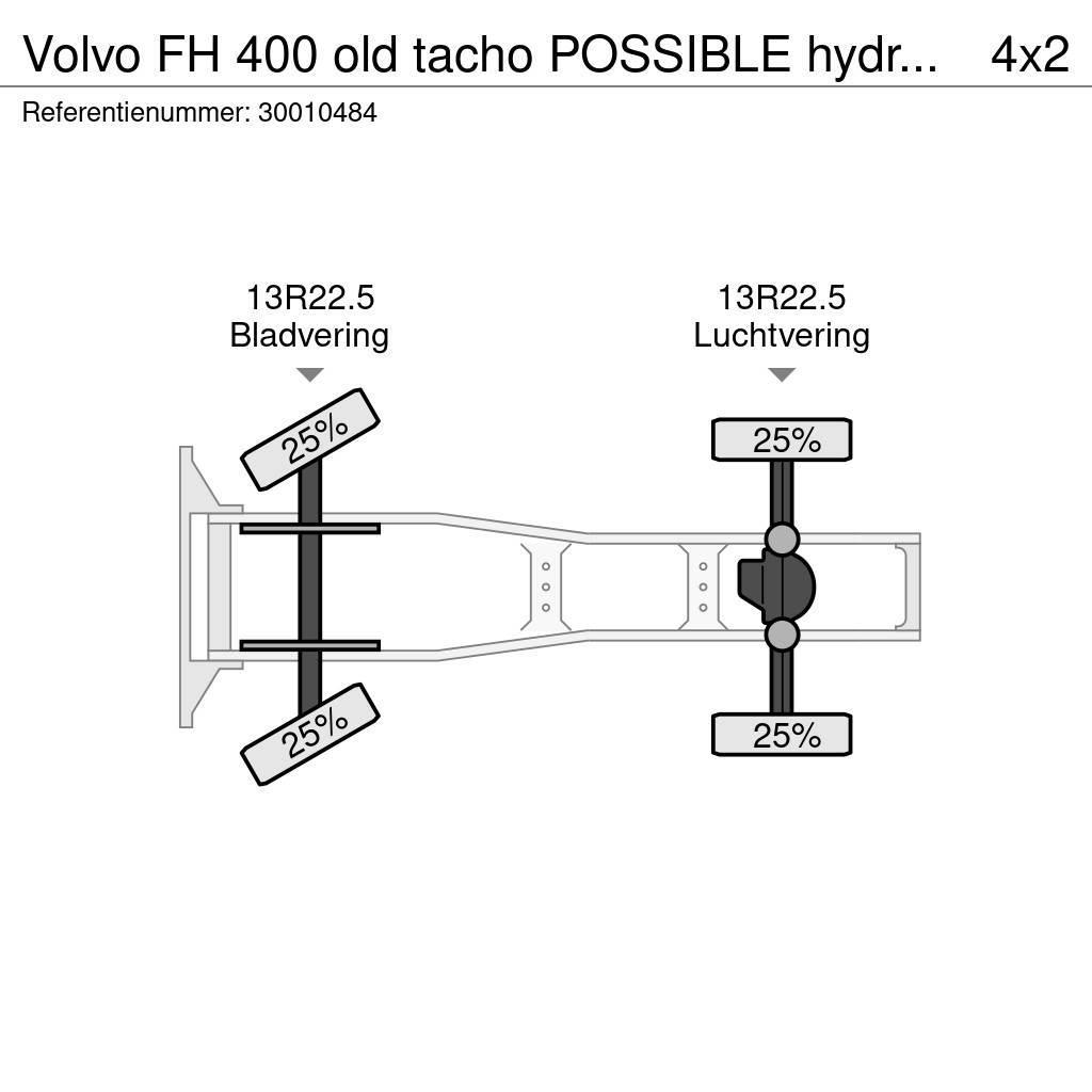 Volvo FH 400 old tacho POSSIBLE hydraulic Trekkvogner