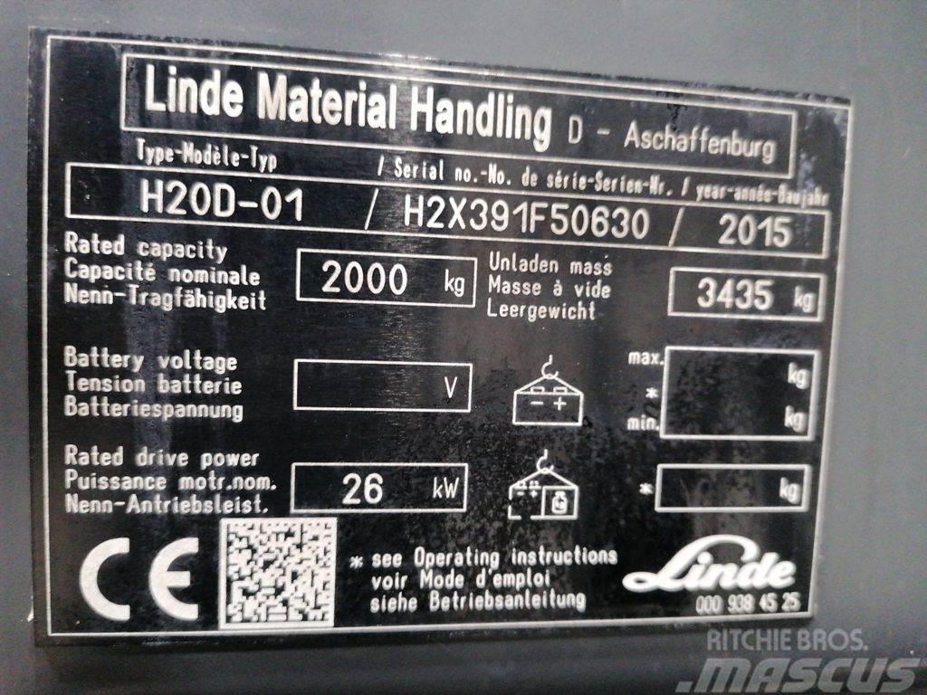 Linde H20D-01 Diesel Trucker