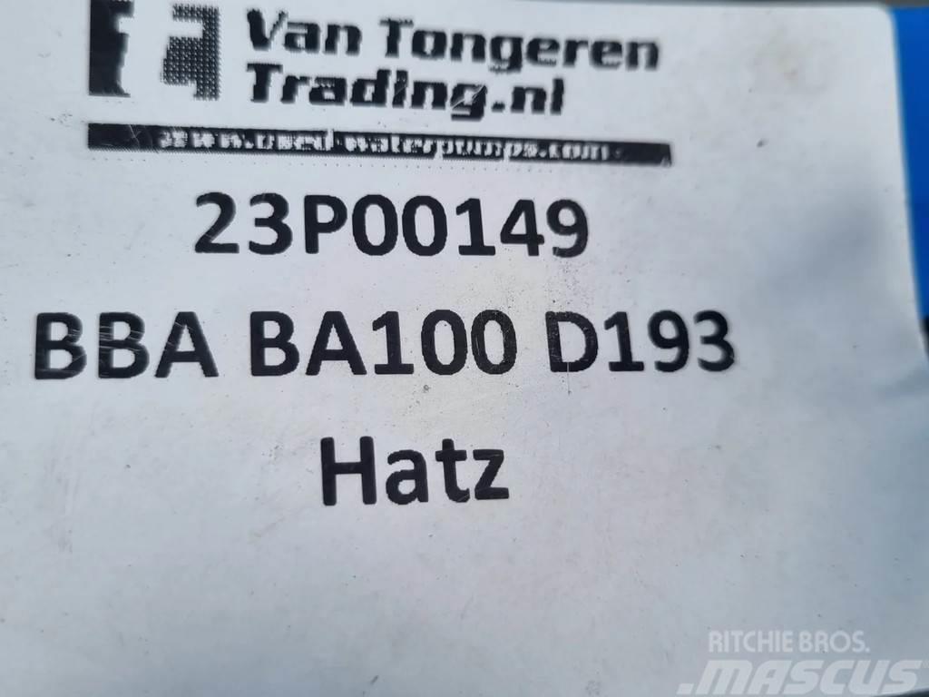 BBA BA100K D193 Vannpumper