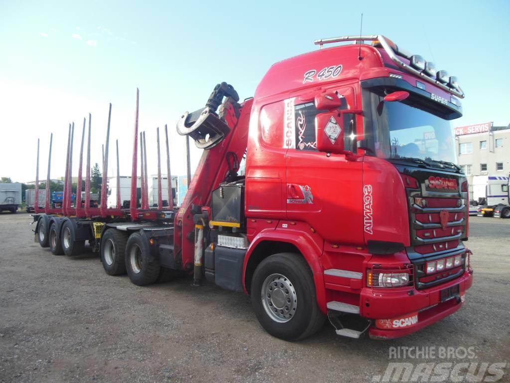 Scania R 450 Tømmerbiler