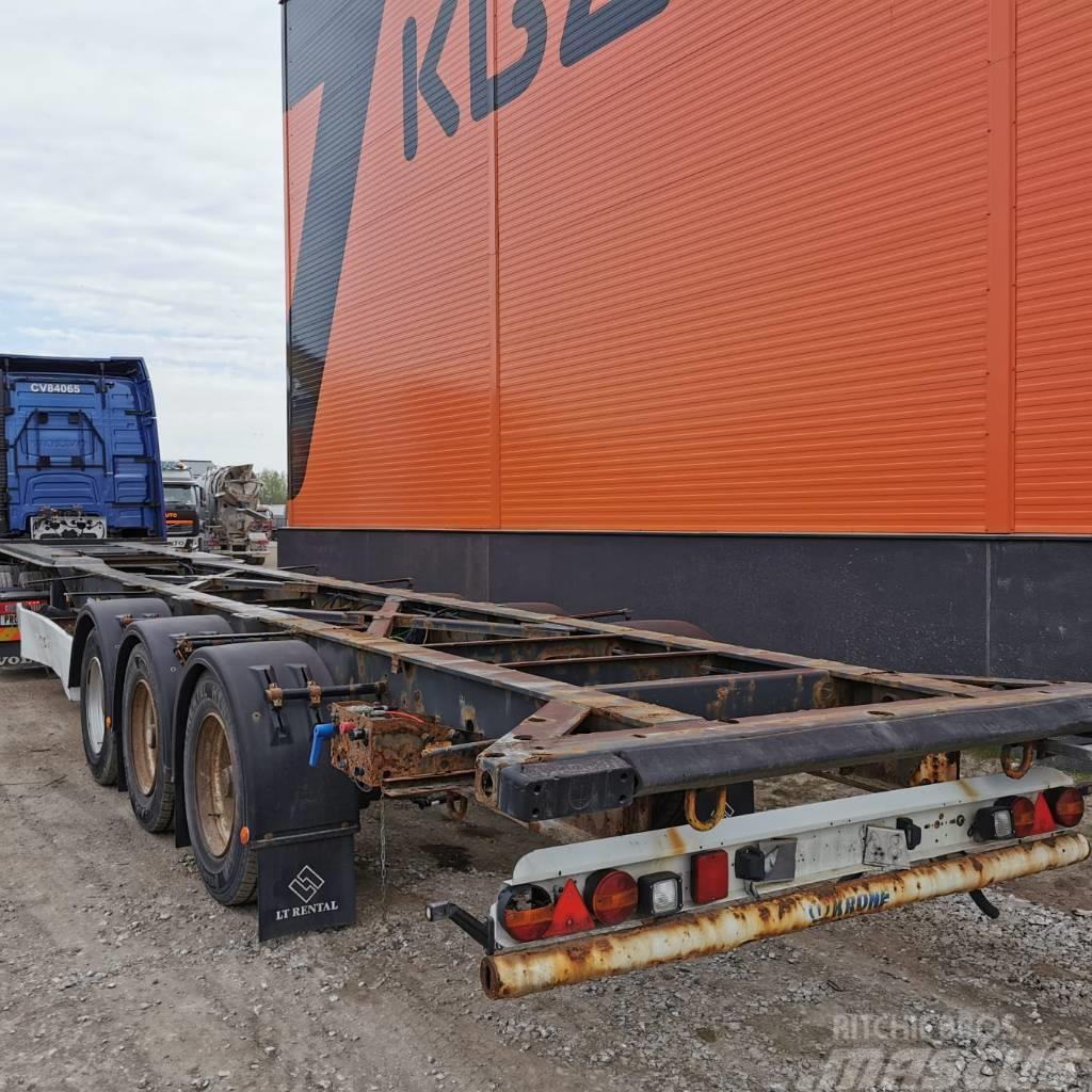 Krone SD FOR PARTS ONLY ! Semi-trailer med Containerramme