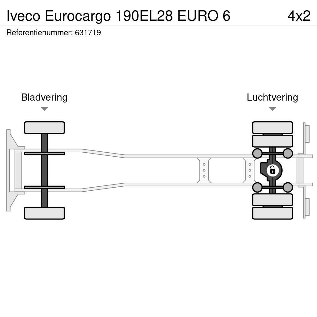 Iveco Eurocargo 190EL28 EURO 6 Skapbiler