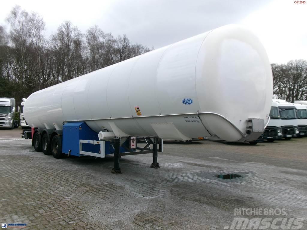 Indox Low-pressure LNG gas tank inox 56.2 m3 / 1 comp Tanksemi