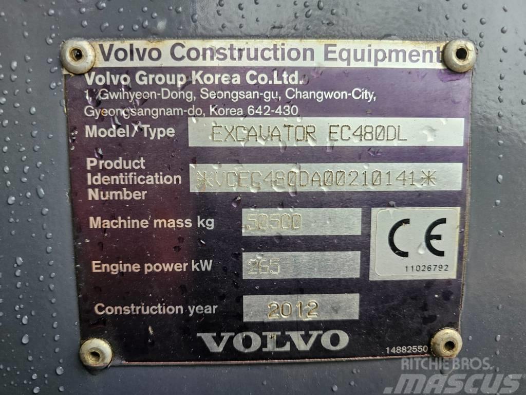 Volvo EC480DL / ec460 ec360 ec380 Beltegraver