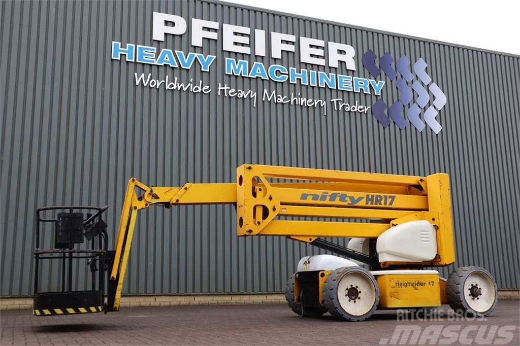 Niftylift HR17NE Electric, 4x2 Drive, 17m Working Height, 9. Leddede bomlifter