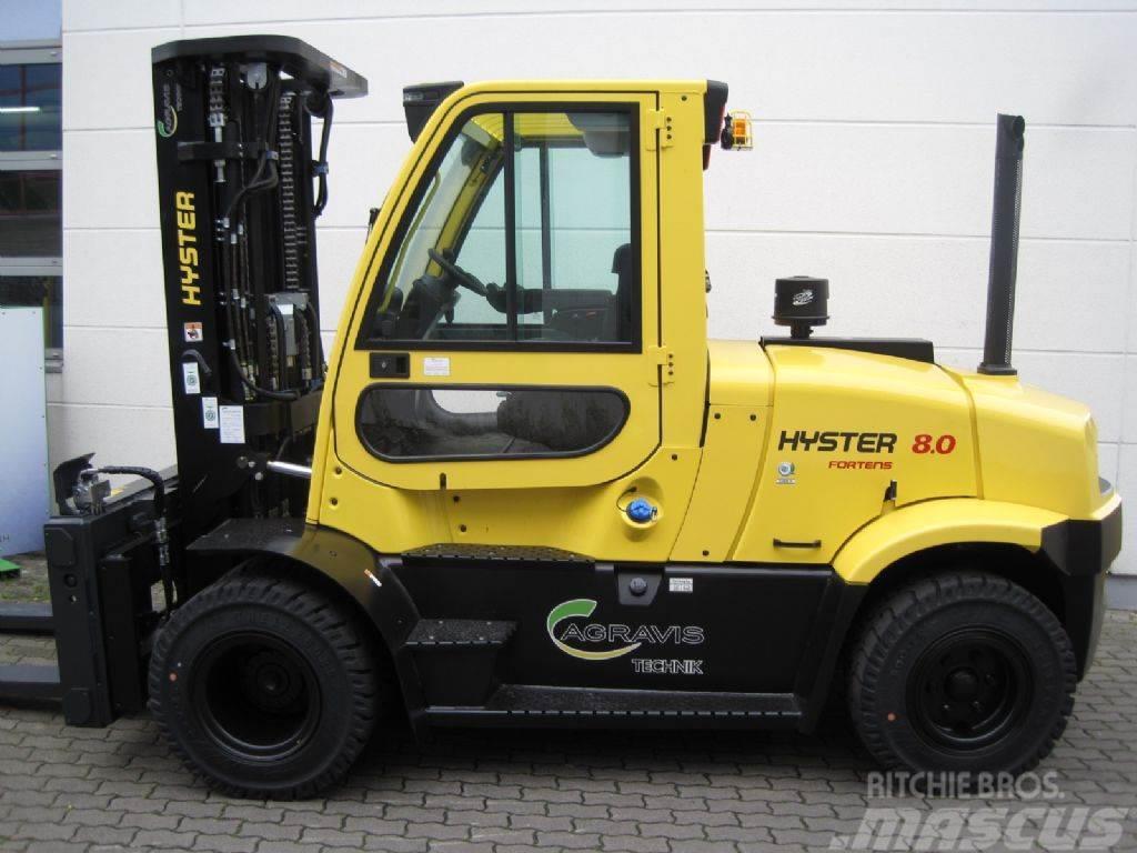 Hyster H 8.0 FT 6 Diesel Trucker