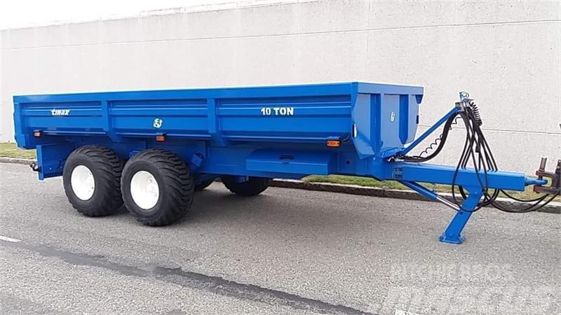 Tinaz 10 tons dumpervogn forberedt til ramper Andre Park- og hagemaskiner