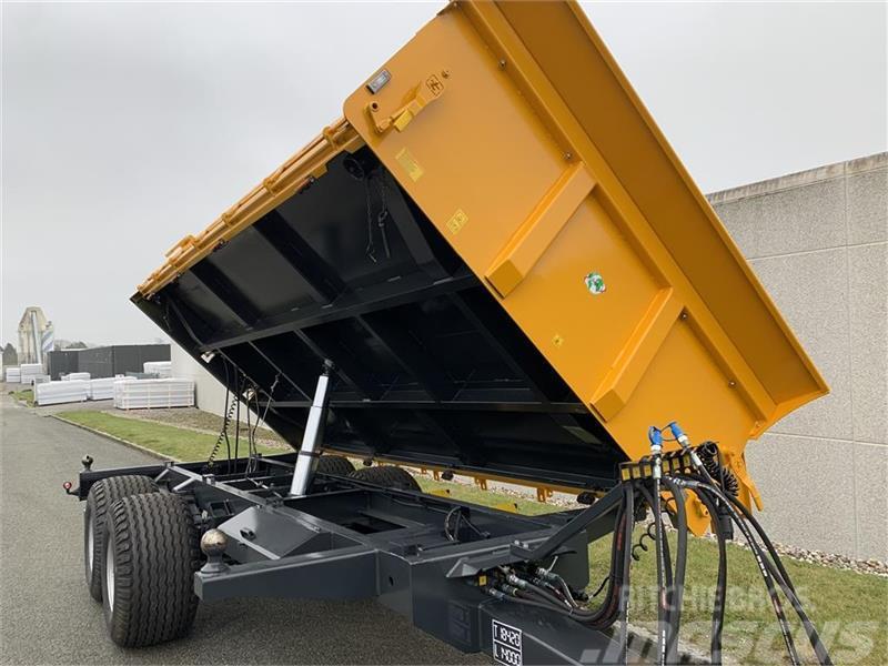 Tinaz 14 tons dumpervogn  med 3 vejstip Andre Park- og hagemaskiner