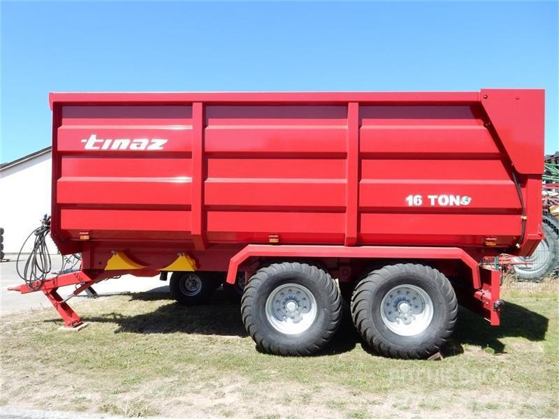 Tinaz 16 tons bagtipvogne Tipphengere