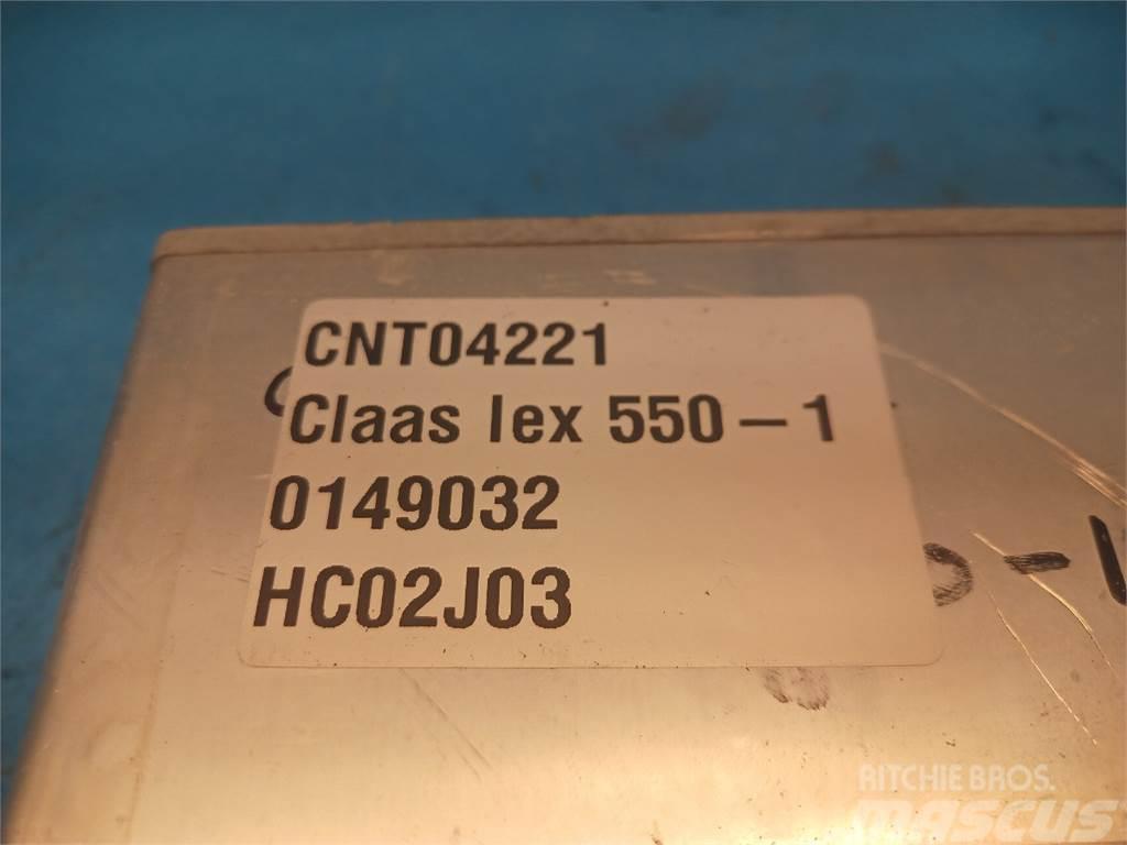 CLAAS Lexion 550 Lys - Elektronikk