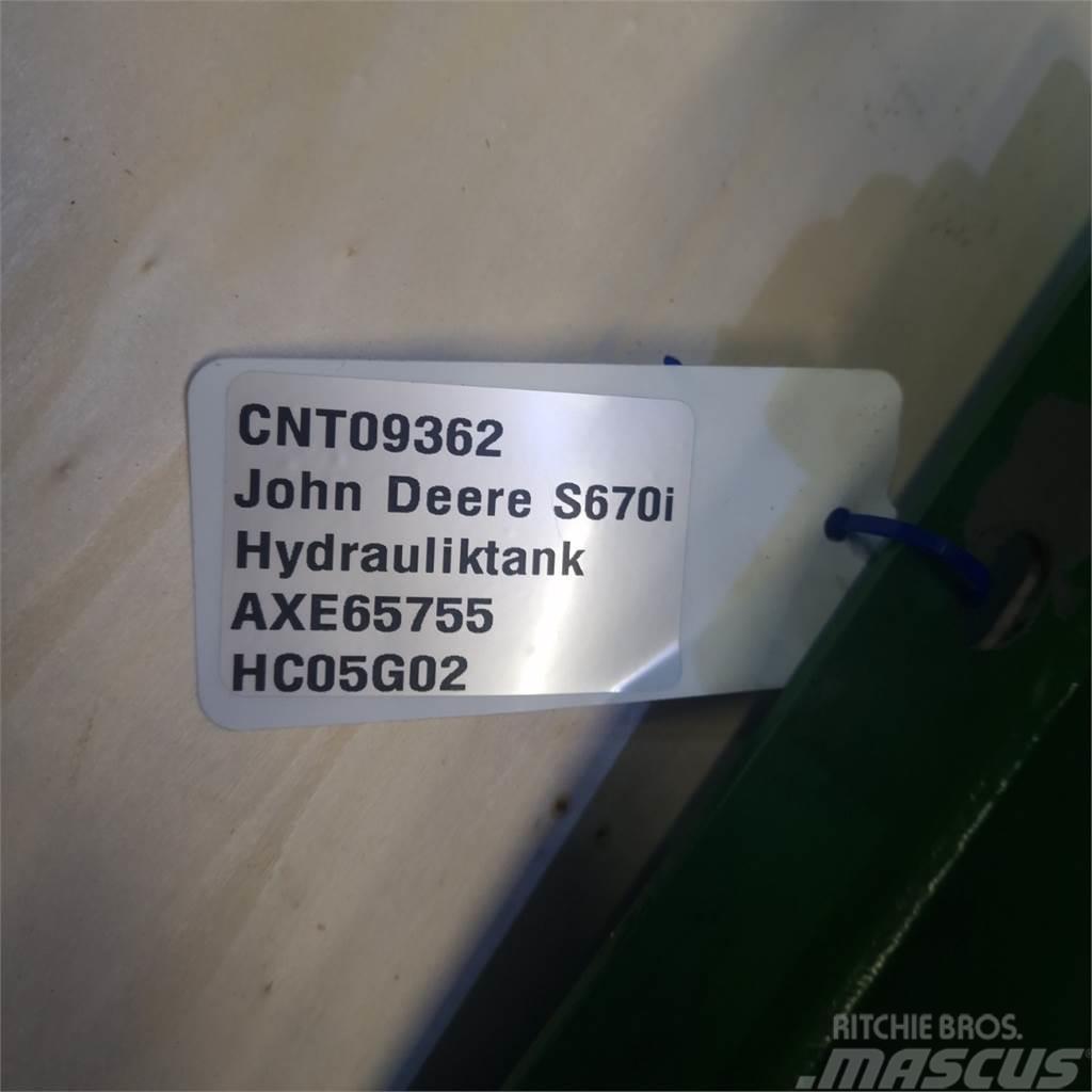 John Deere S670 Hydraulikk