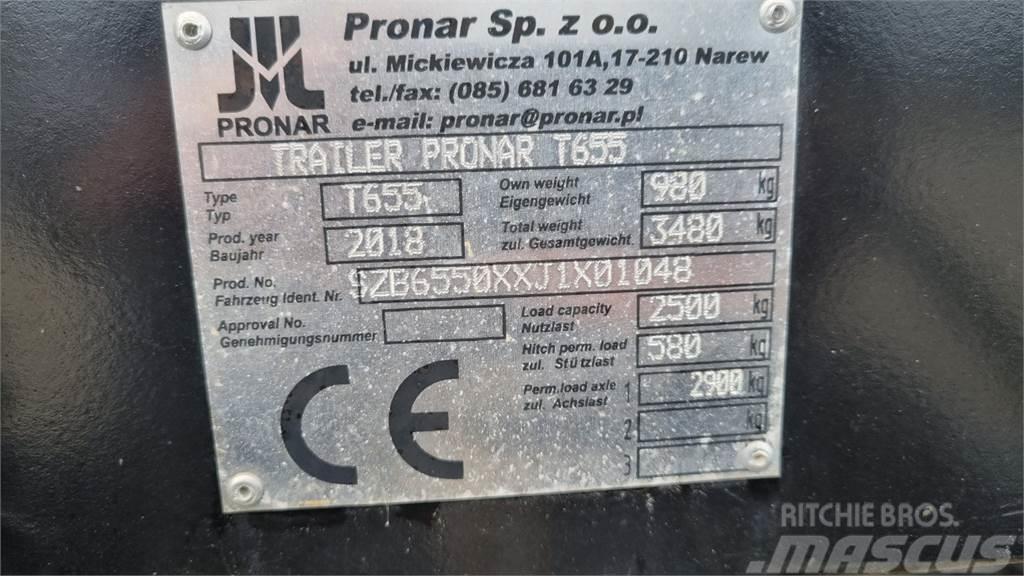 Pronar T655- 3 VEJS TIPVOGN-DEMO Tipphengere