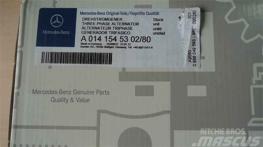 Mercedes-Benz ALTERNADOR MB A0141545302/80 Andre komponenter