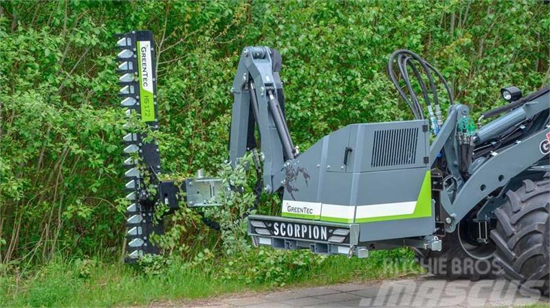 Greentec Scorpion 430 Basic Front Til læssemaskiner - PÅ LA Kantklipper