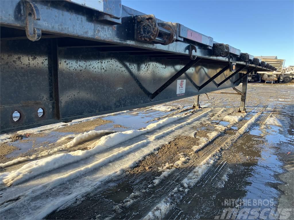 Doosan 53' Tridem Flat Deck/Highboy Planhengere semi