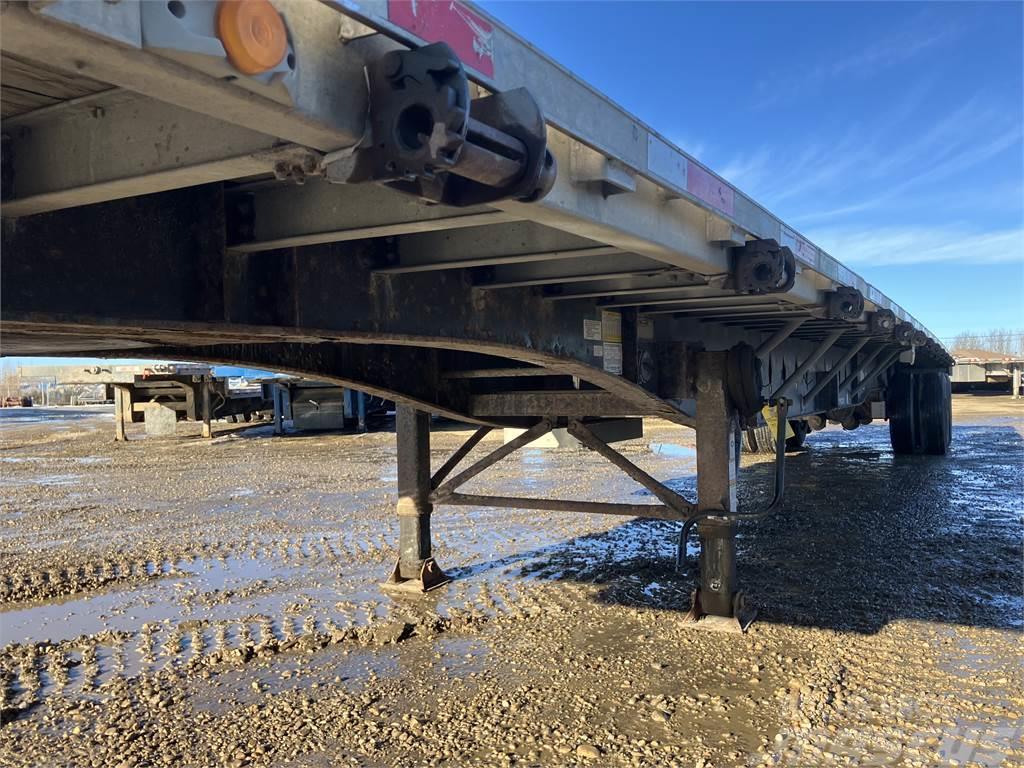 Lode King 48' Tandem Flat Deck/Highboy Steel/Aluminum Combo Planhengere semi