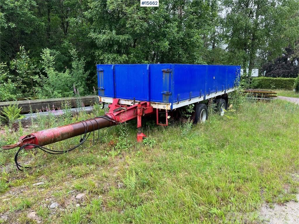 Damm 2 DB 20 2 axle trailer with approx. 10 m extension Andre hengere