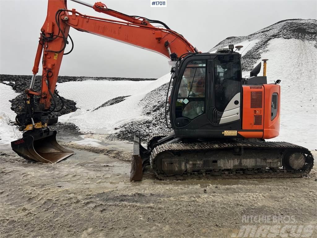 Hitachi ZX135us-6 excavator w/ gps, digging bucket, cleani Beltegraver