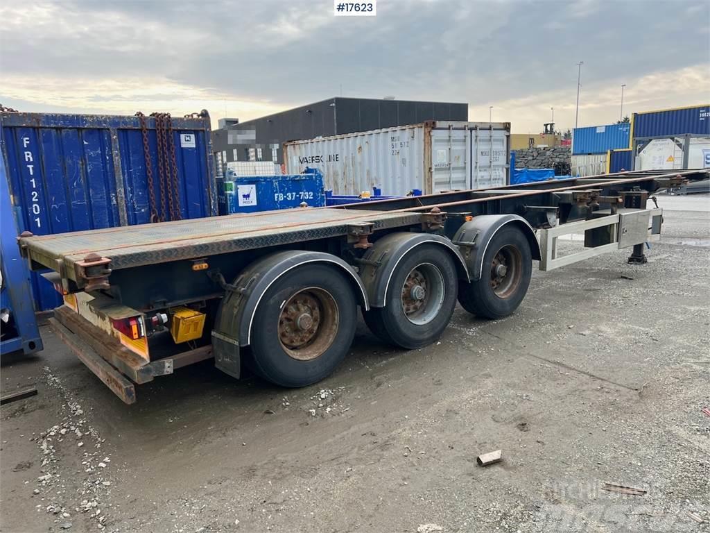 Istrail 3 axle container semi Andre hengere