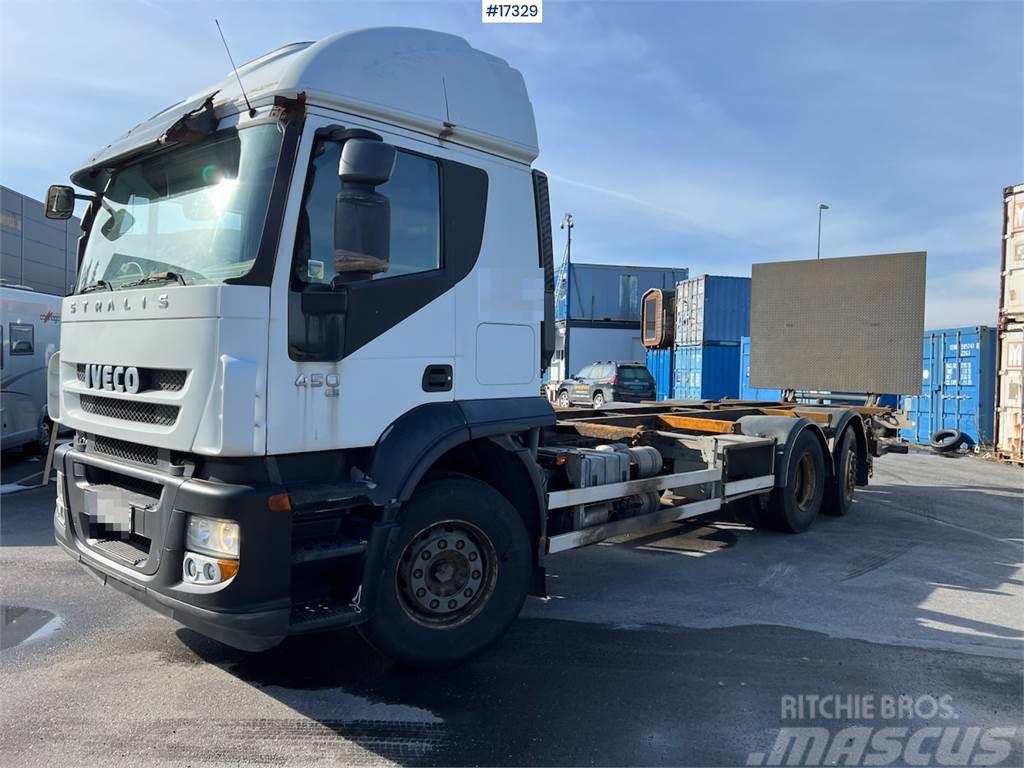 Iveco AT260S conteiner chassi 6x2 rep. Object Chassis