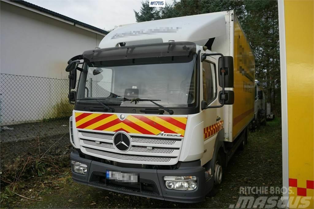 Mercedes-Benz Atego 818 4x2 Automatic gearbox and low mileage! Skapbiler