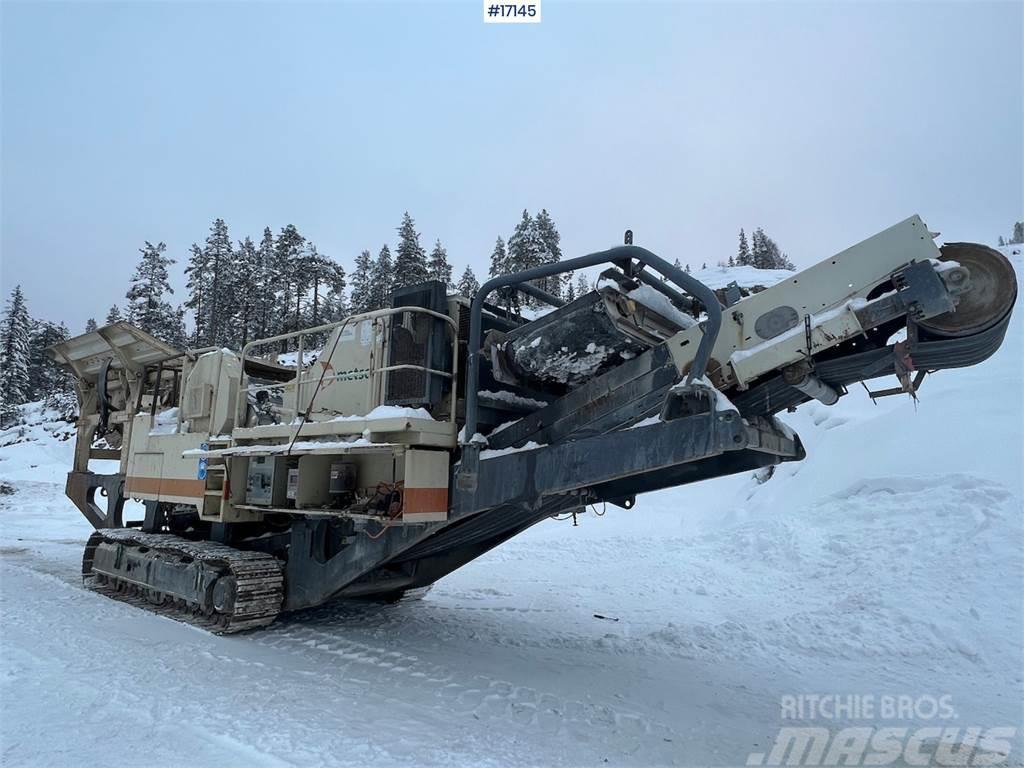 Metso LT 105 crusher. New engine at 7500 hours. Knusere
