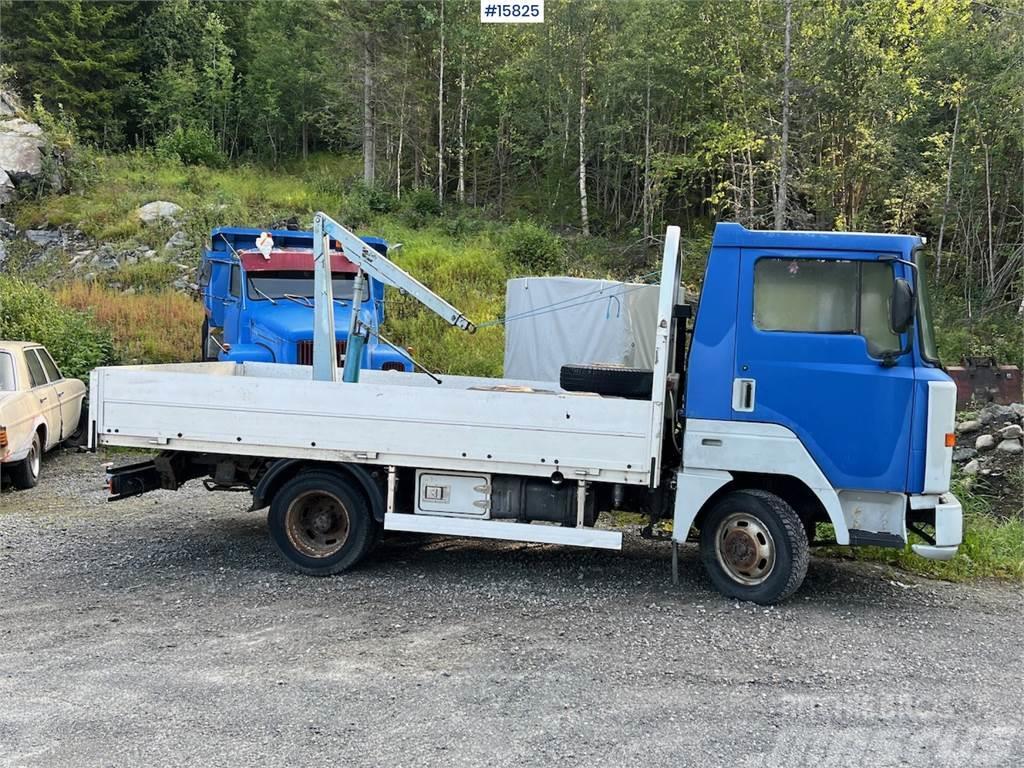 Nissan ECO-45 flatbed truck. Rep object. Planbiler