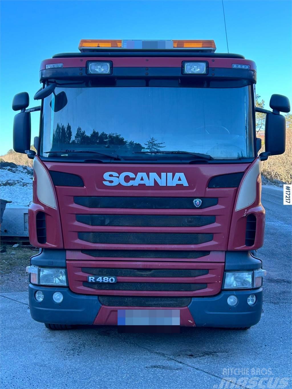 Scania R480 6x2 combi Fico suction/pump truck for sale as Tankbiler