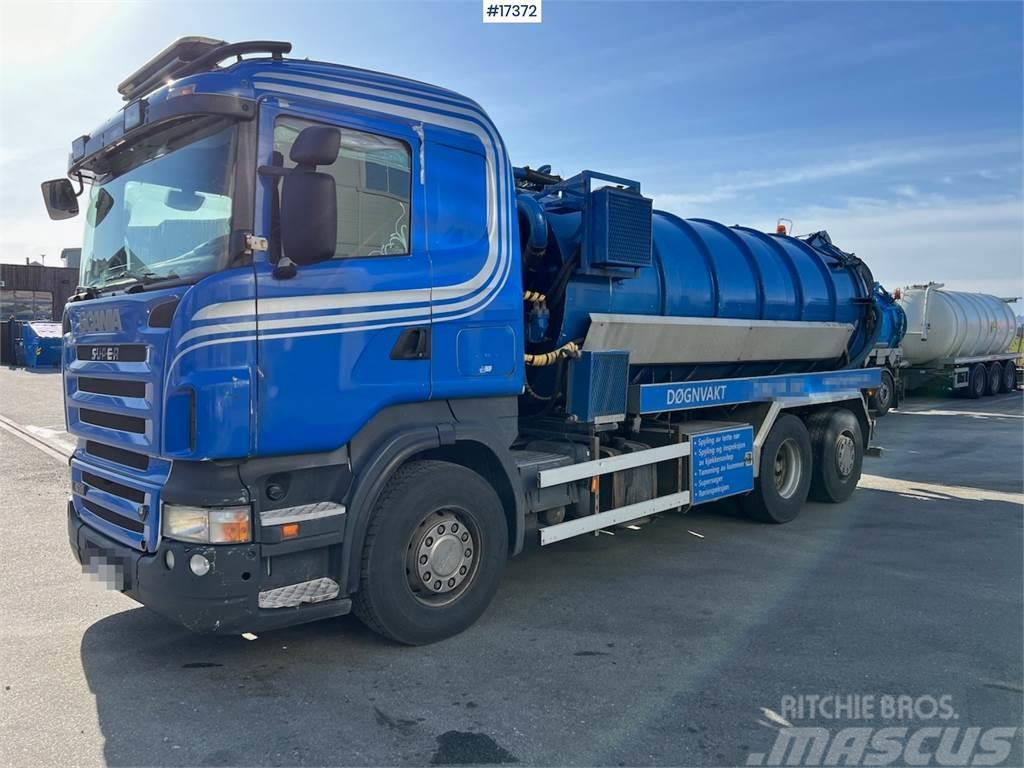 Scania R500 6x2 vacuum/flush truck Kommunalt / generelt kjøretøy