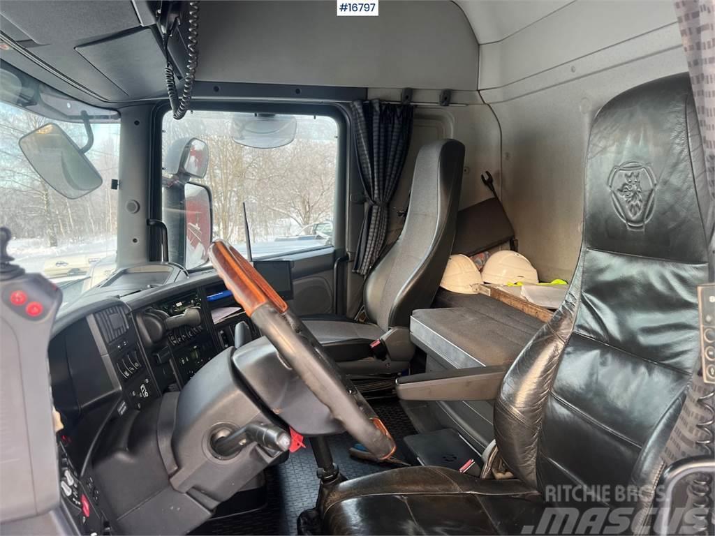 Scania R500 8x4 hook truck w/ 20T Hiab hook from 2014. WA Krokbil