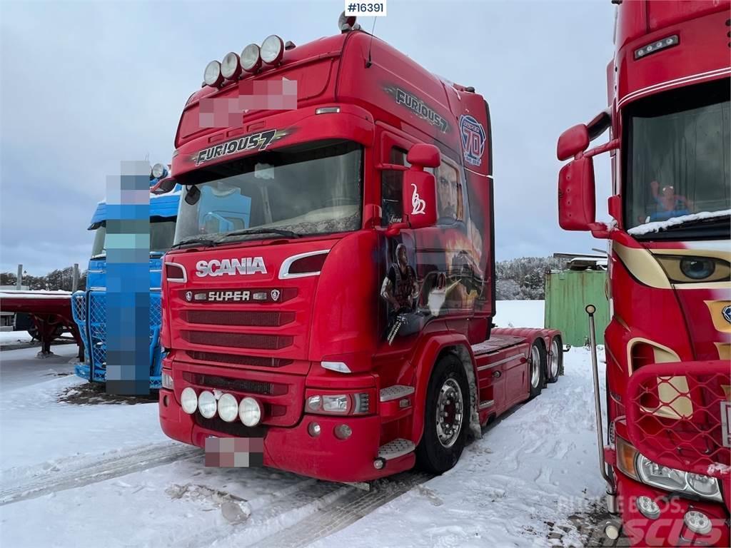 Scania R580 6x2 tractor unit w/ hydraulics Trekkvogner