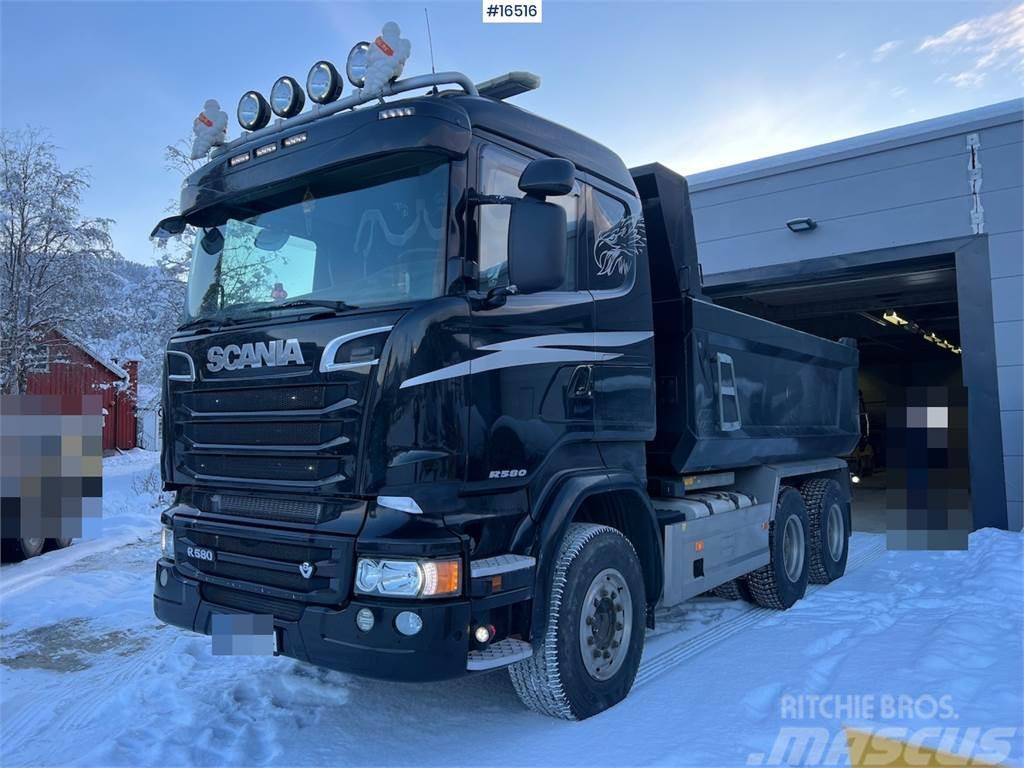 Scania R580 6x4 tipper WATCH VIDEO Tippbil