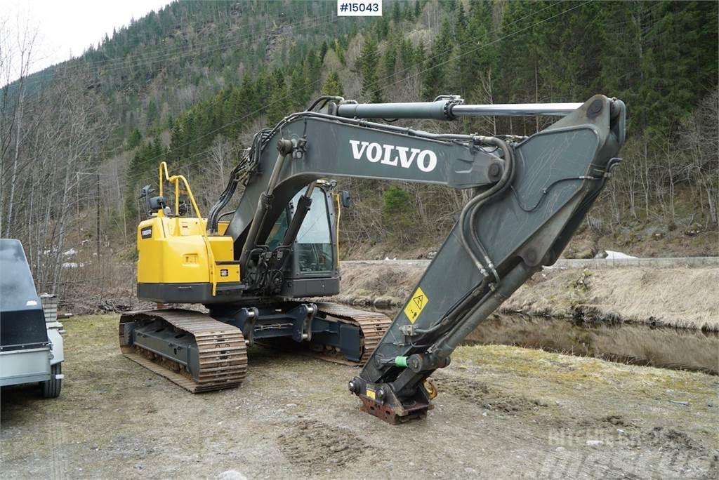Volvo ECR235DL Excavator w/ bucket and rotor tilt. Beltegraver