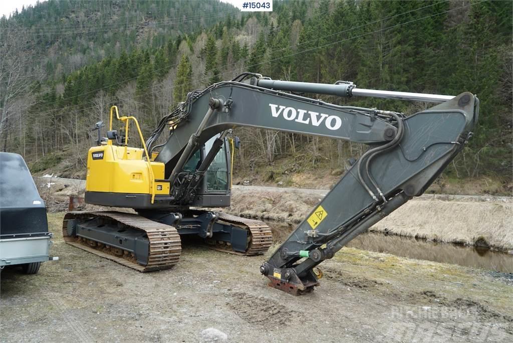 Volvo ECR235DL Excavator w/ bucket and rotor tilt. Beltegraver