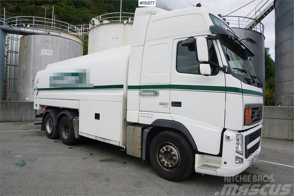 Volvo FH 520 6x2 tank truck with 5 compartments (17000 L Tankbiler