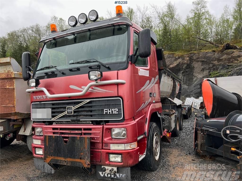 Volvo FH12 Tipper 6x2 w/ plowing rig and underlying shea Tippbil