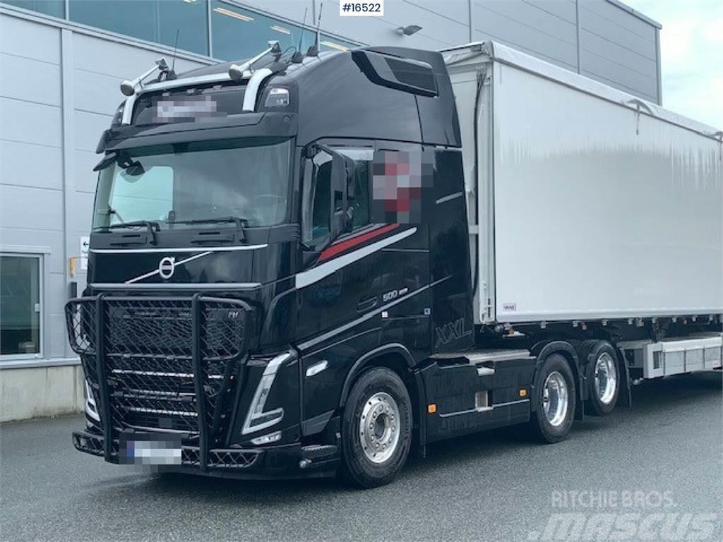 Volvo FH500 6x2 truck with hyd. XXL cabin and only 56,50 Trekkvogner