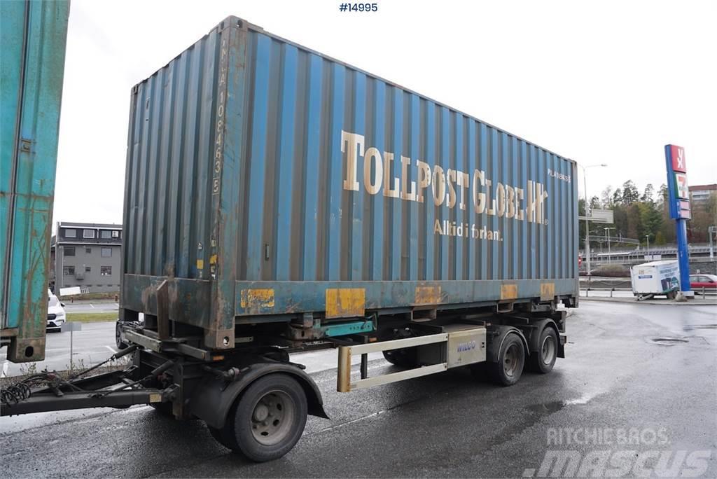 Wilco Container Trailer. Andre hengere