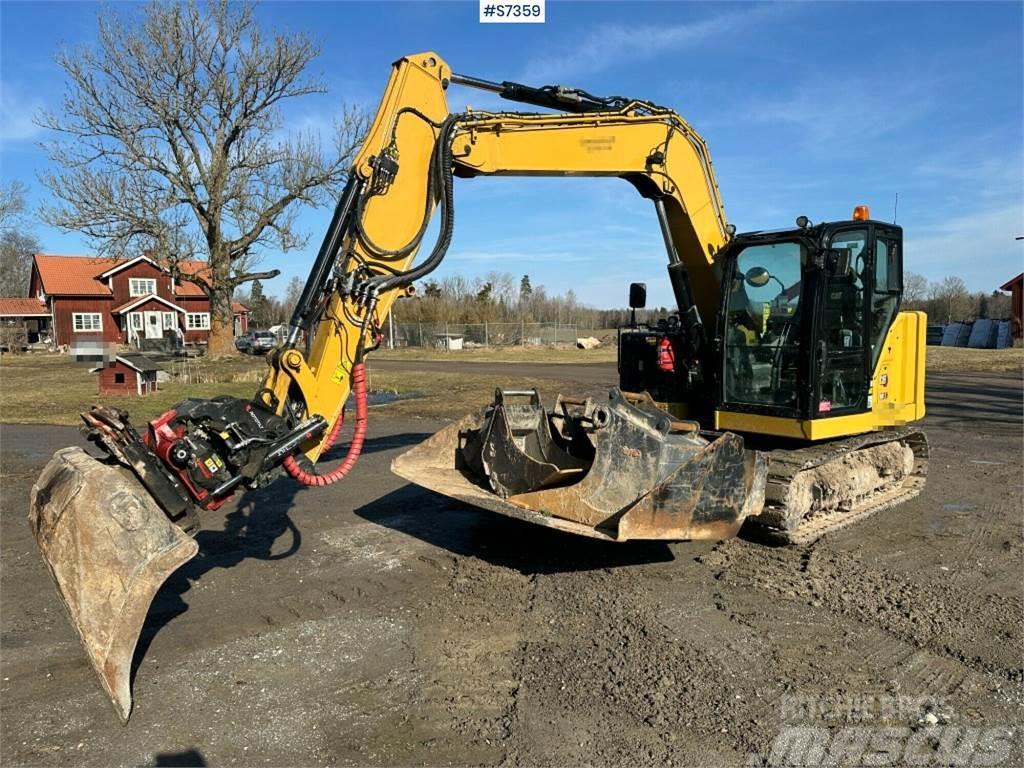 CAT 307.5 Excavator with Rototilt and Tools (SEE VIDE Beltegraver