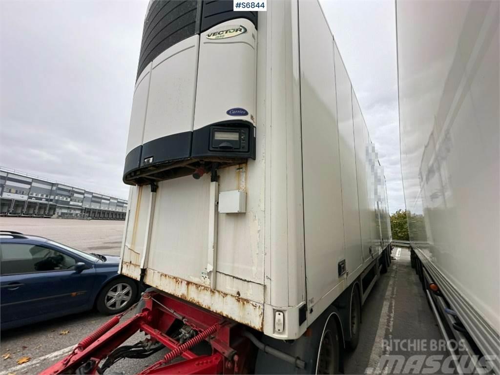Ekeri L/L-5 refrigerated trailer with openable side & re Skaphengere Frys/kjøl/varme