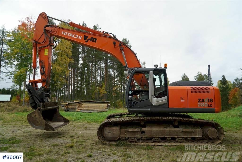 Hitachi ZX280LC-3 WITH TOOLS Beltegraver