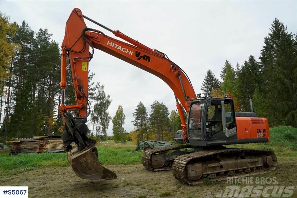 Hitachi ZX280LC-3 WITH TOOLS Beltegraver