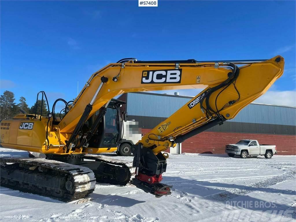 JCB JS 220 LC Excavator Beltegraver