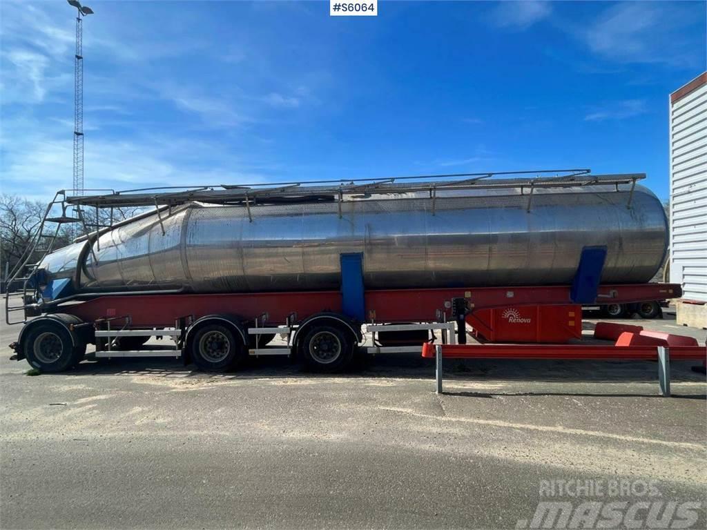 Magyar 10160 Tank trailer with tipp Andre hengere