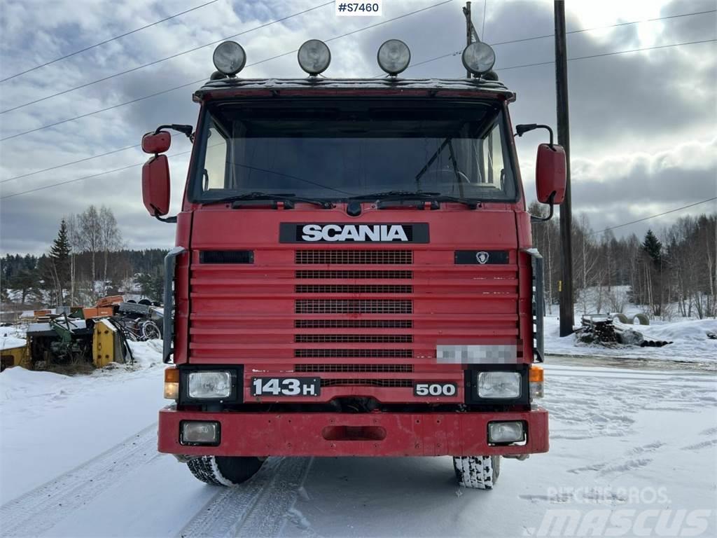 Scania R143 HL 8x2 59 with Atlas Copco XRVS466 compressor Kommunalt / generelt kjøretøy