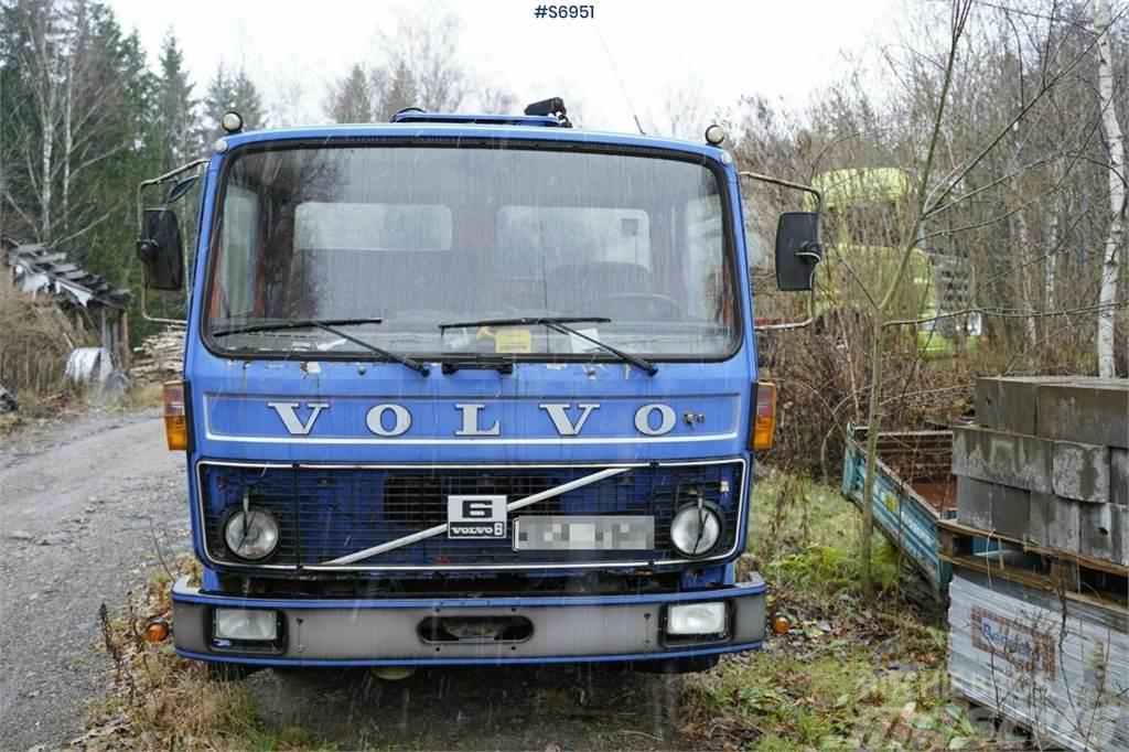 Volvo F610 4x2 Old truck with crane REP.OBJECT Kranbil